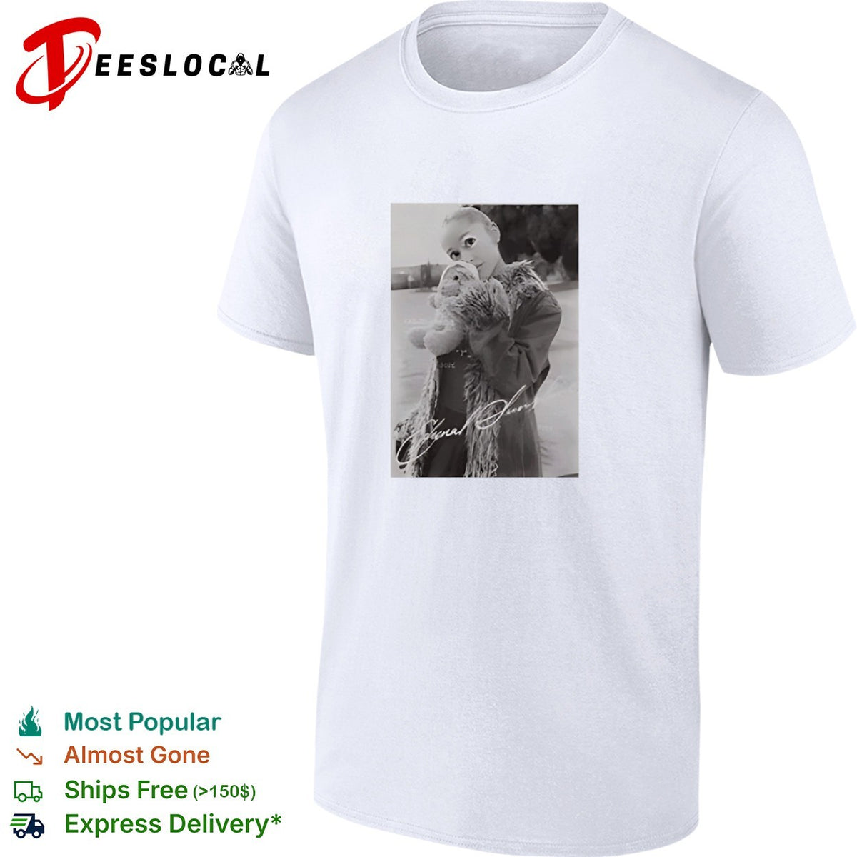 Ariana Grande eternal sunshine teddy bear shirt