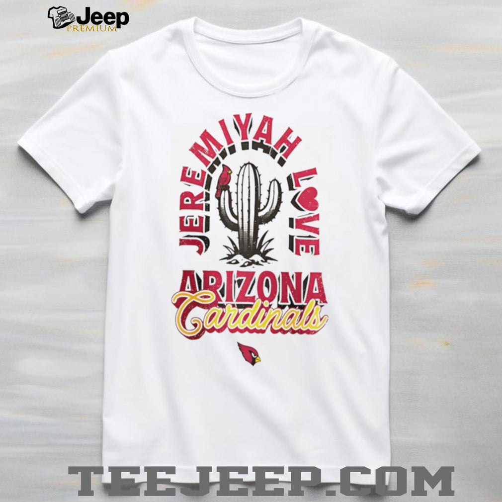Arizona Cardinals Football Cactus Desert Love Sports Fan T Shirt
