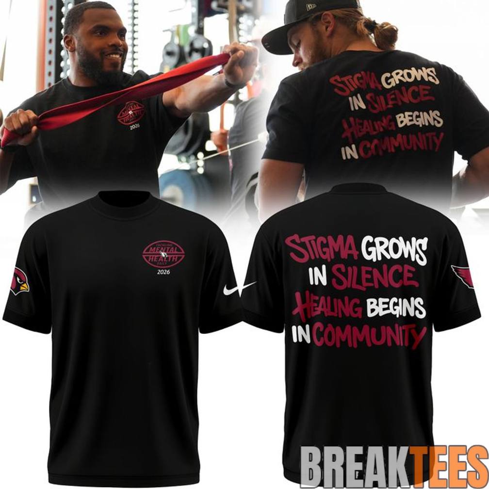Arizona Cardinals Tackling Mental Heath T-Shirt
