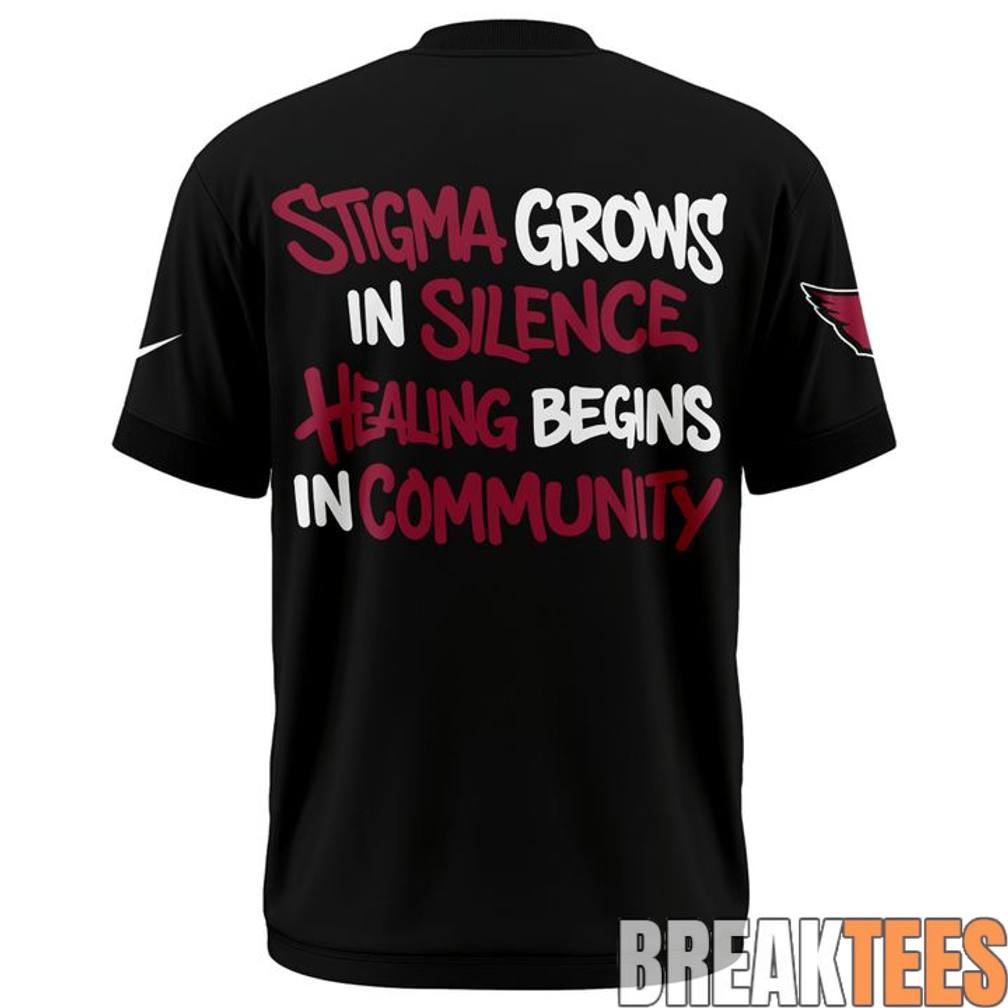 Arizona Cardinals Tackling Mental Heath T-Shirt