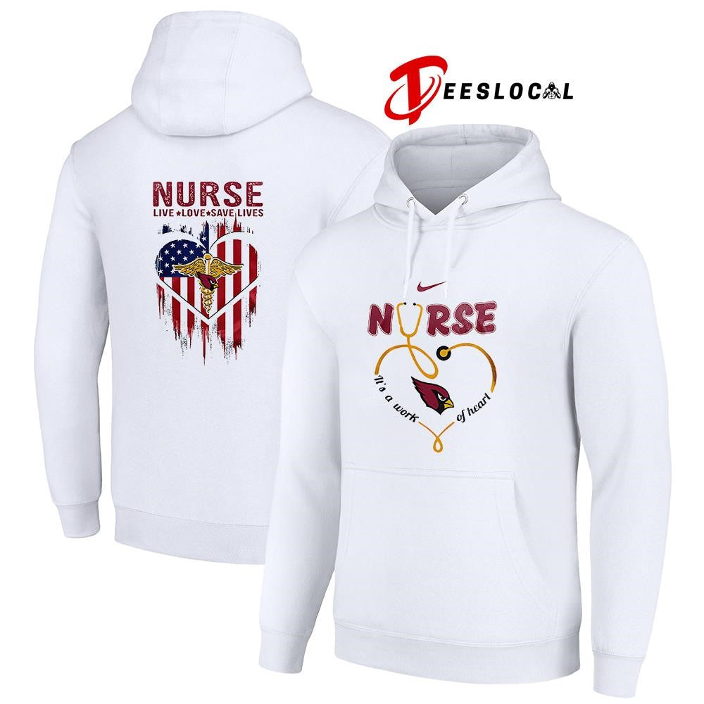Arizona Cardinals x Army nurse it’s a work of heart shirt