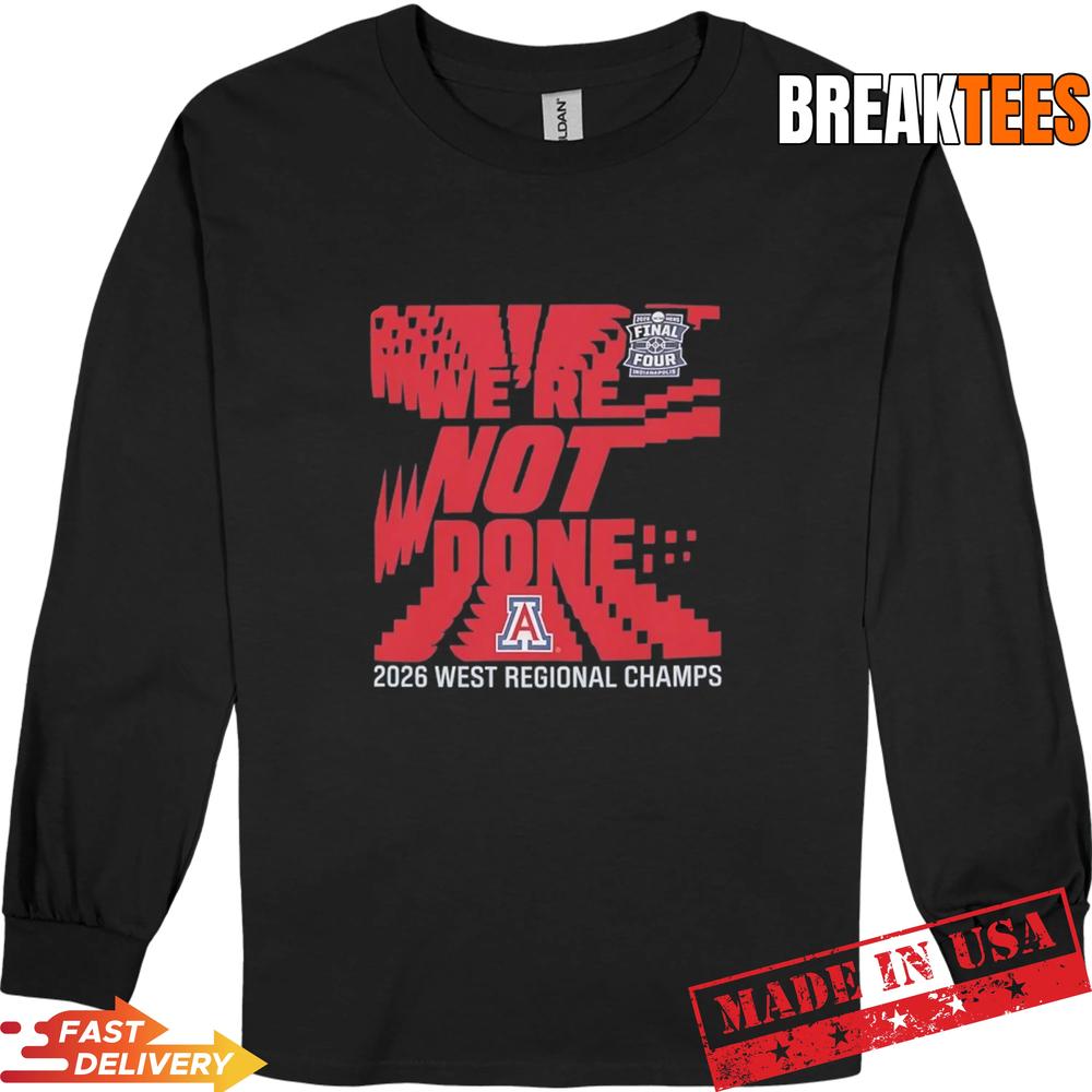 Arizona Wildcats 2026 West Regional Champions T-Shirt