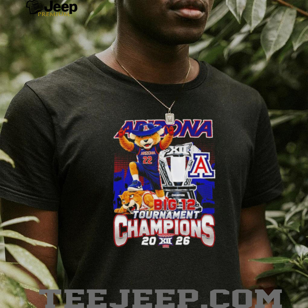 Arizona Wildcats Big 12 Tournament Champions 2026 T Shirt