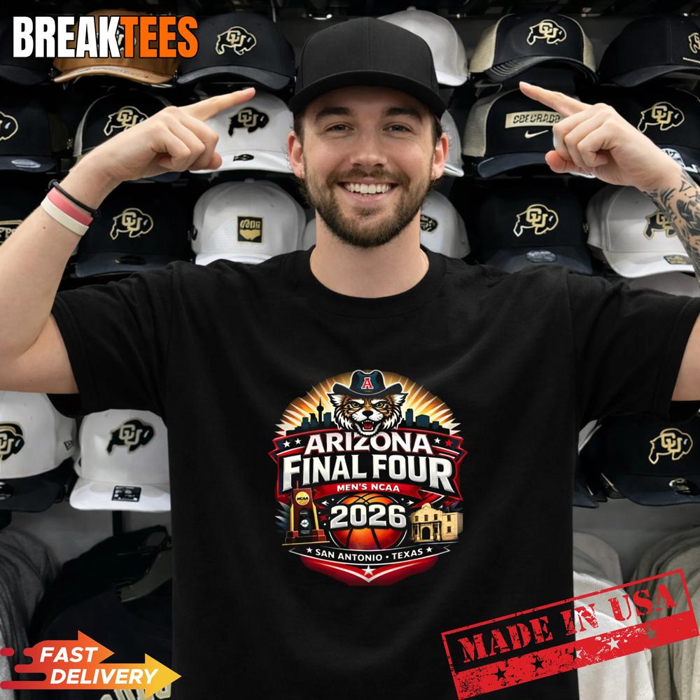 Arizona Wildcats Final Four 2026 Shirt
