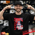 Arizona Wildcats Men’s Basketball 2026 Final Four West Regional Champions T-Shirt