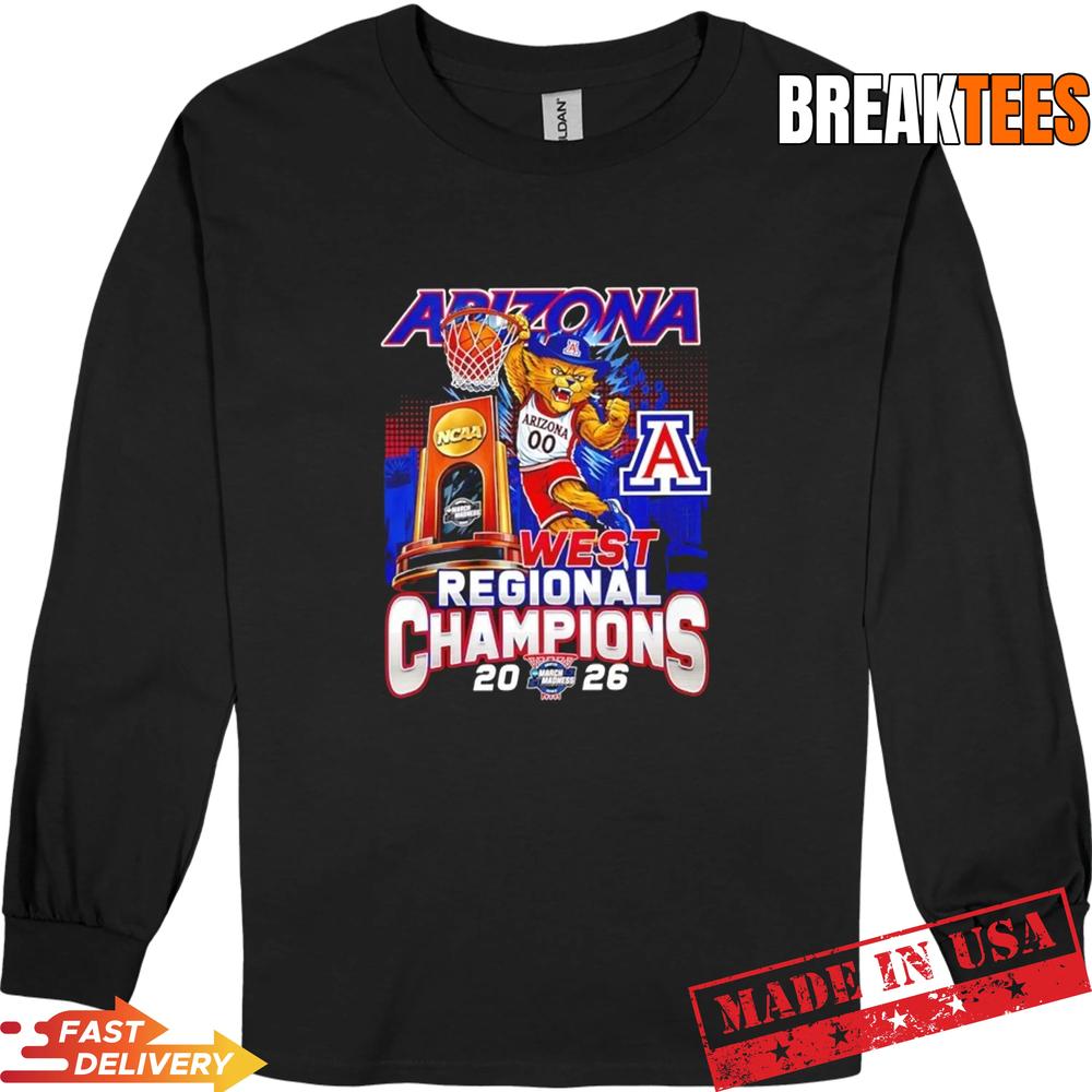 Arizona Wildcats Men’s Basketball 2026 Final Four mascot T-Shirt
