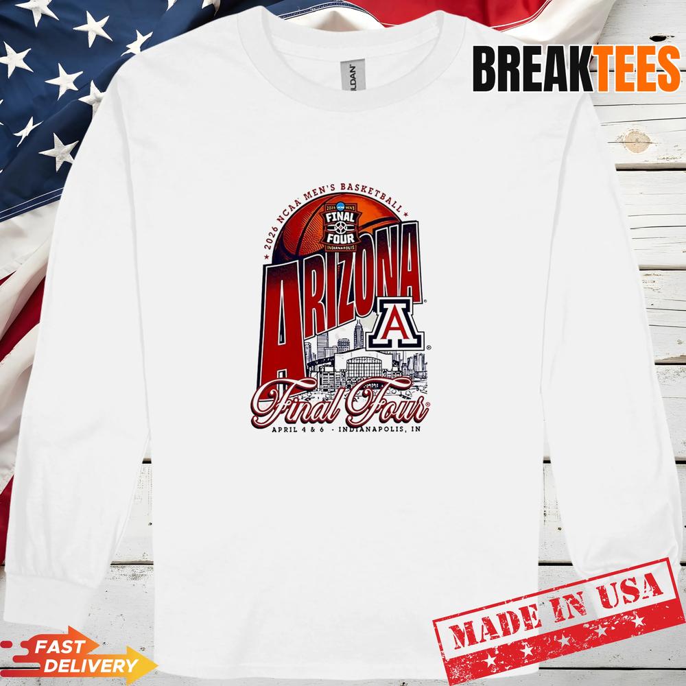 Arizona Wildcats NCAA Final Four Men’s basketball 2026 Shirt