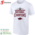 Arkansas Razorbacks 2026 NCAA DI Men’s Outdoor Track and Field National Champions shirt