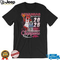 Arkansas Razorbacks 2026 SEC Men’s Basketball Tournament Champions Mascot Shirt