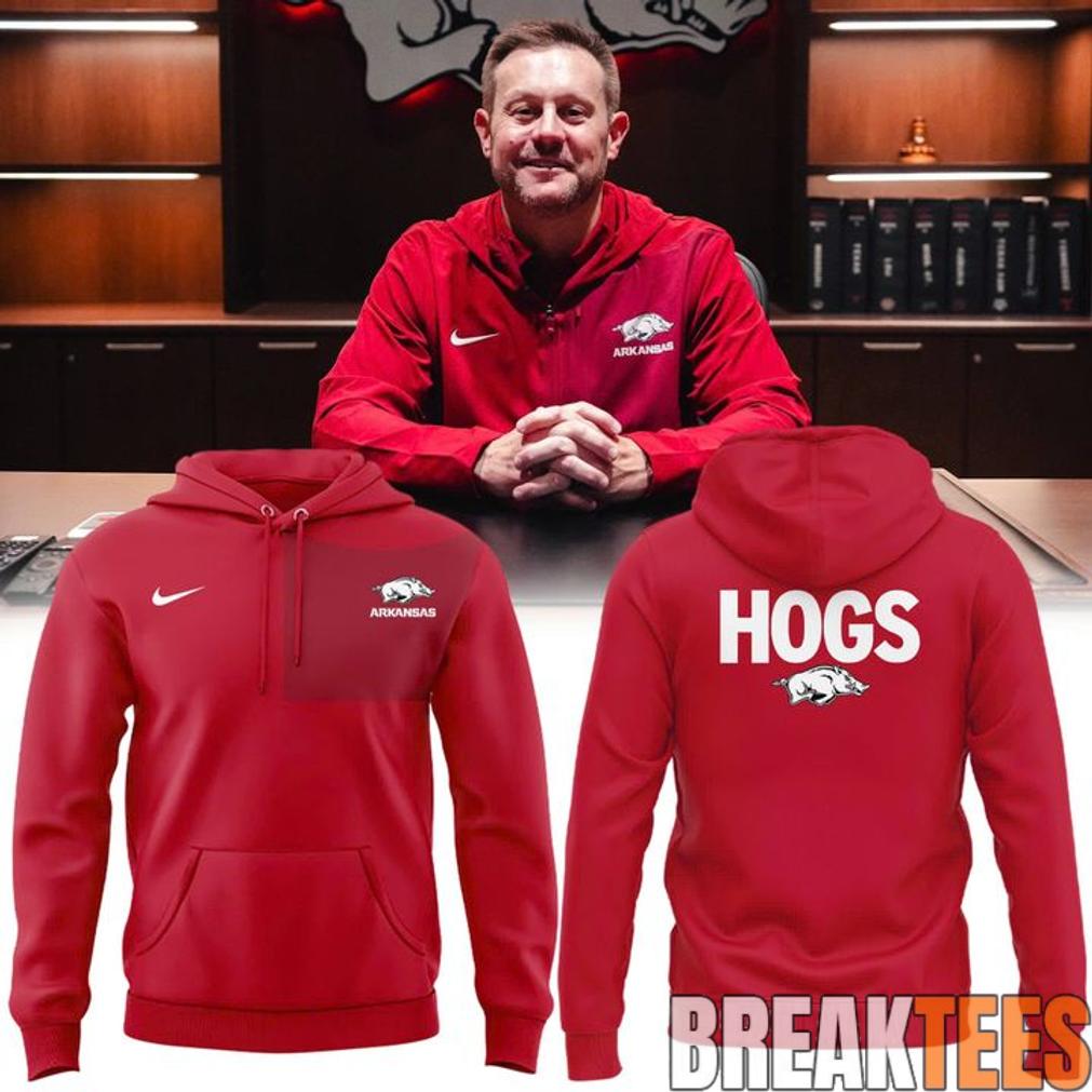 Arkansas Razorbacks Coach Ryan Silverfield Hoodie