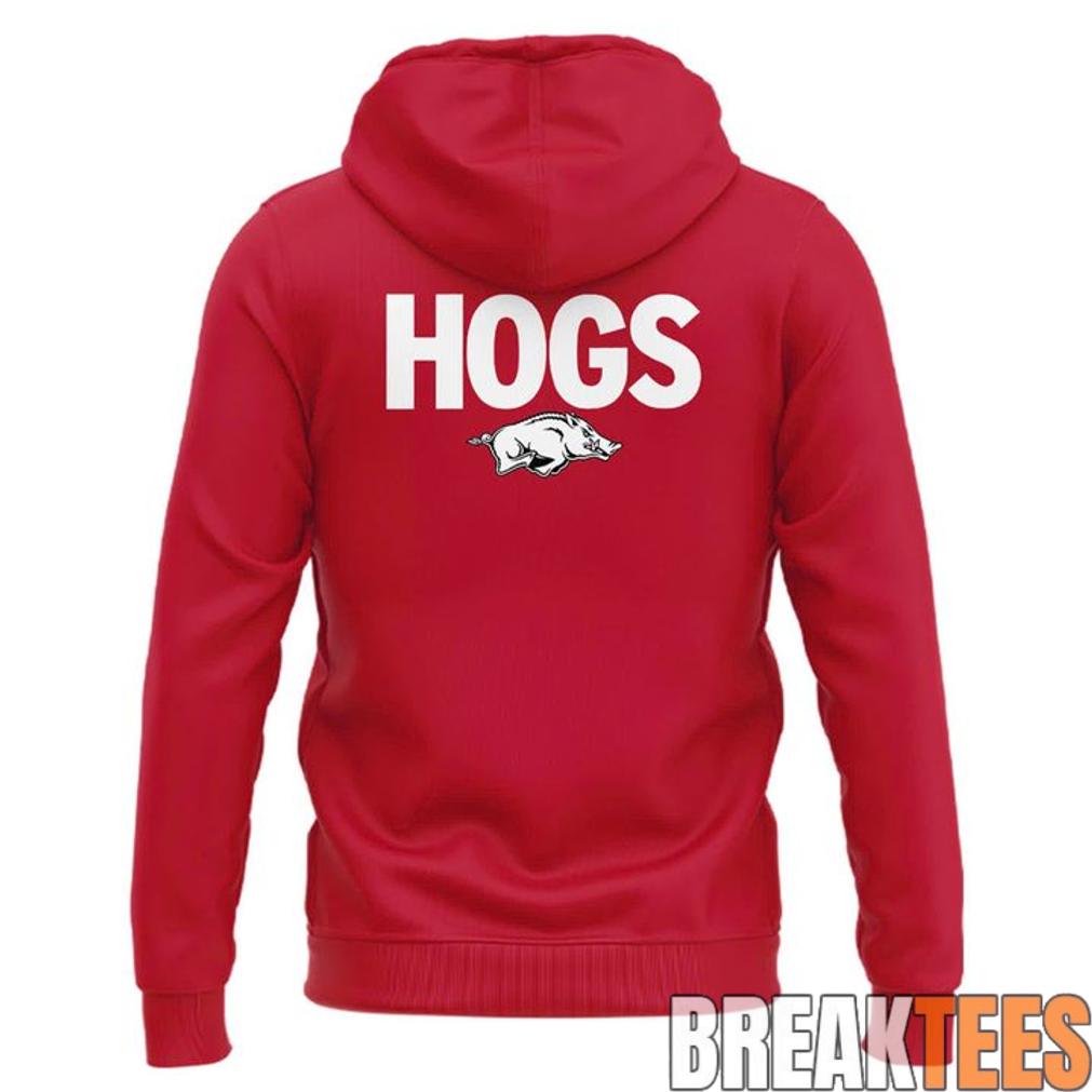 Arkansas Razorbacks Coach Ryan Silverfield Hoodie