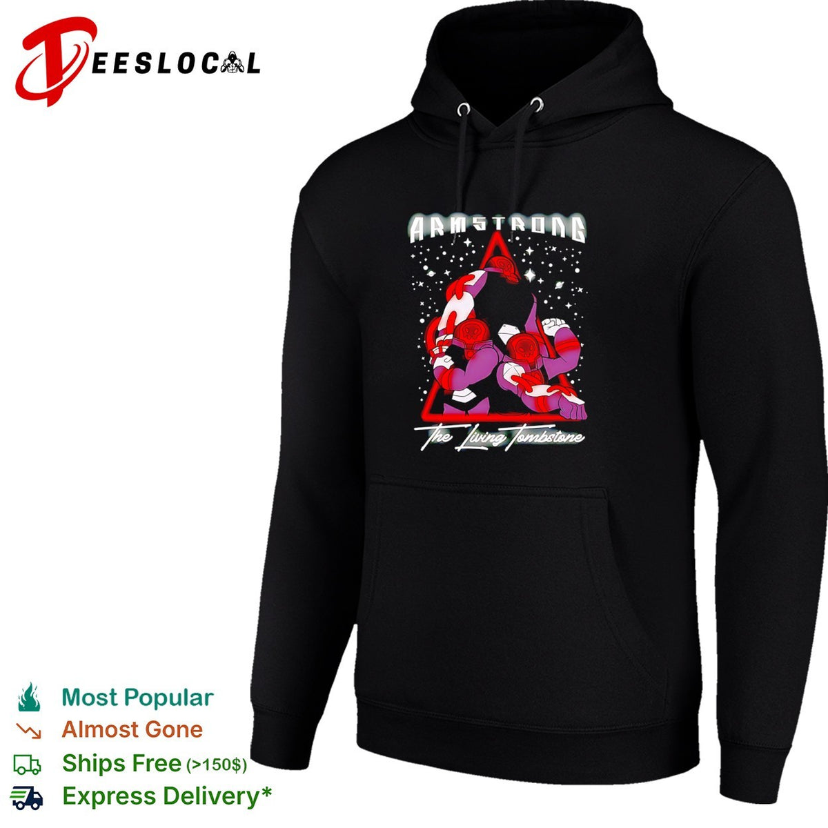 Armstrong The Living Tombstone Parody Robot Characters Shirt