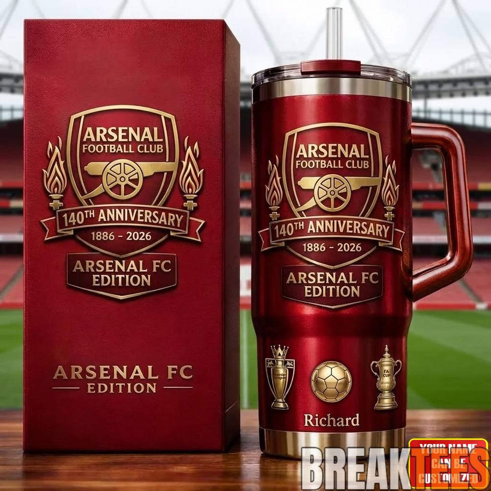 Arsenal 140th Anniversary Custom YETI Tumbler
