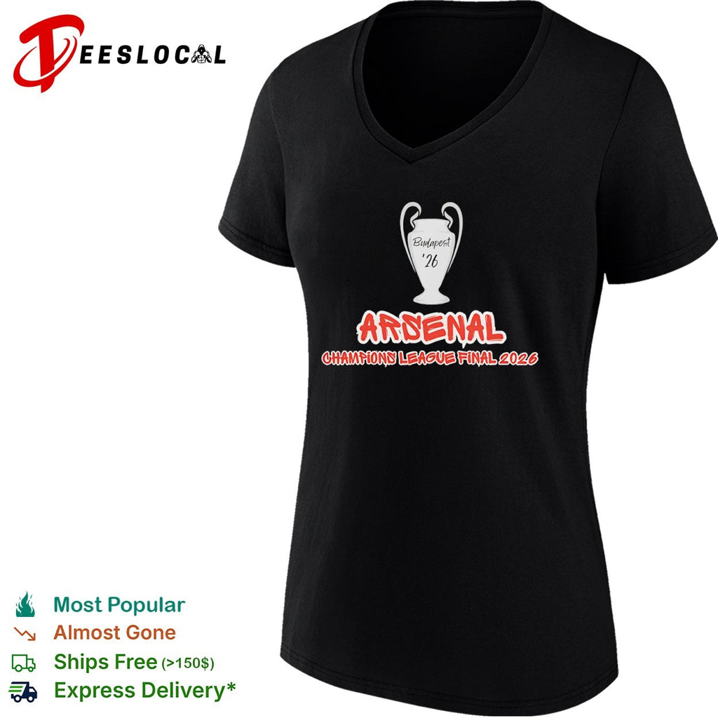 Arsenal Champions League Final 2026 Budapest 26 football tournament soccer shirt