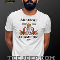 Arsenal FC Premier League 2026 Champions Trophy T Shirt