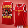 Arsenal Premium Premier League Champions 2025-26 Tank Top Jersey