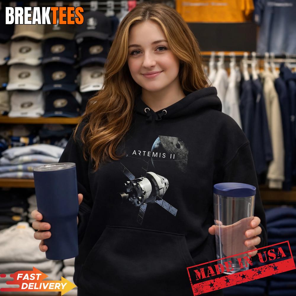 Artemis 2 2026 Rocket Launch Mission to The Moon T-Shirt