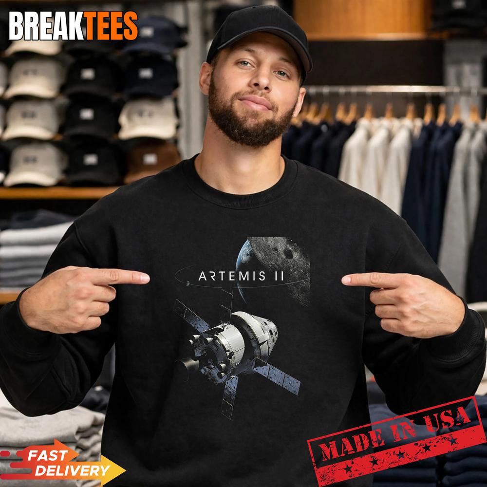 Artemis 2 2026 Rocket Launch Mission to The Moon T-Shirt