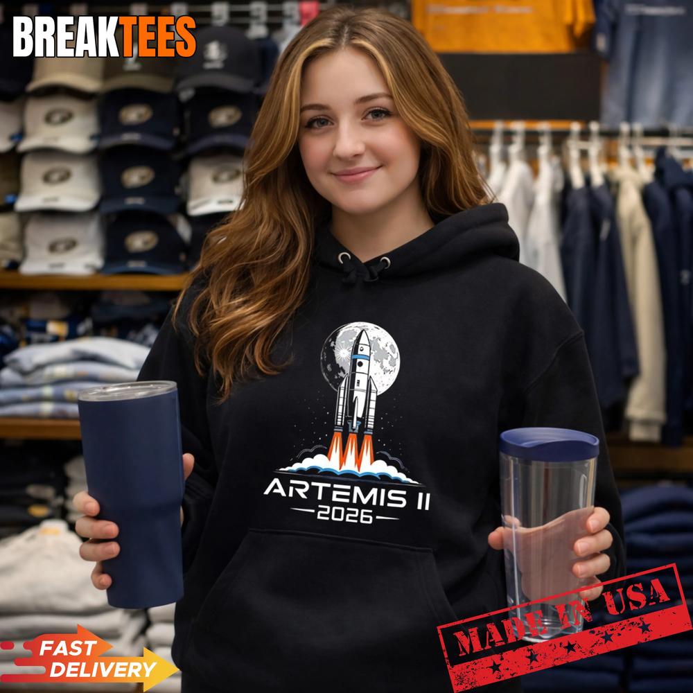Artemis II 2026 Back To The Moon T-Shirt