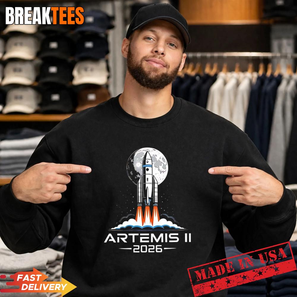 Artemis II 2026 Back To The Moon T-Shirt