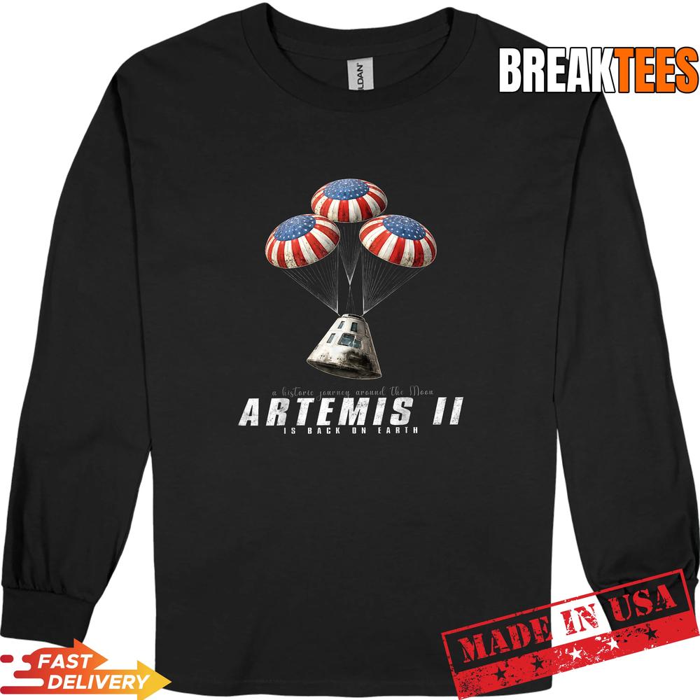 Artemis II Back on Earth Historic Moon Mission Return 2026 Shirt