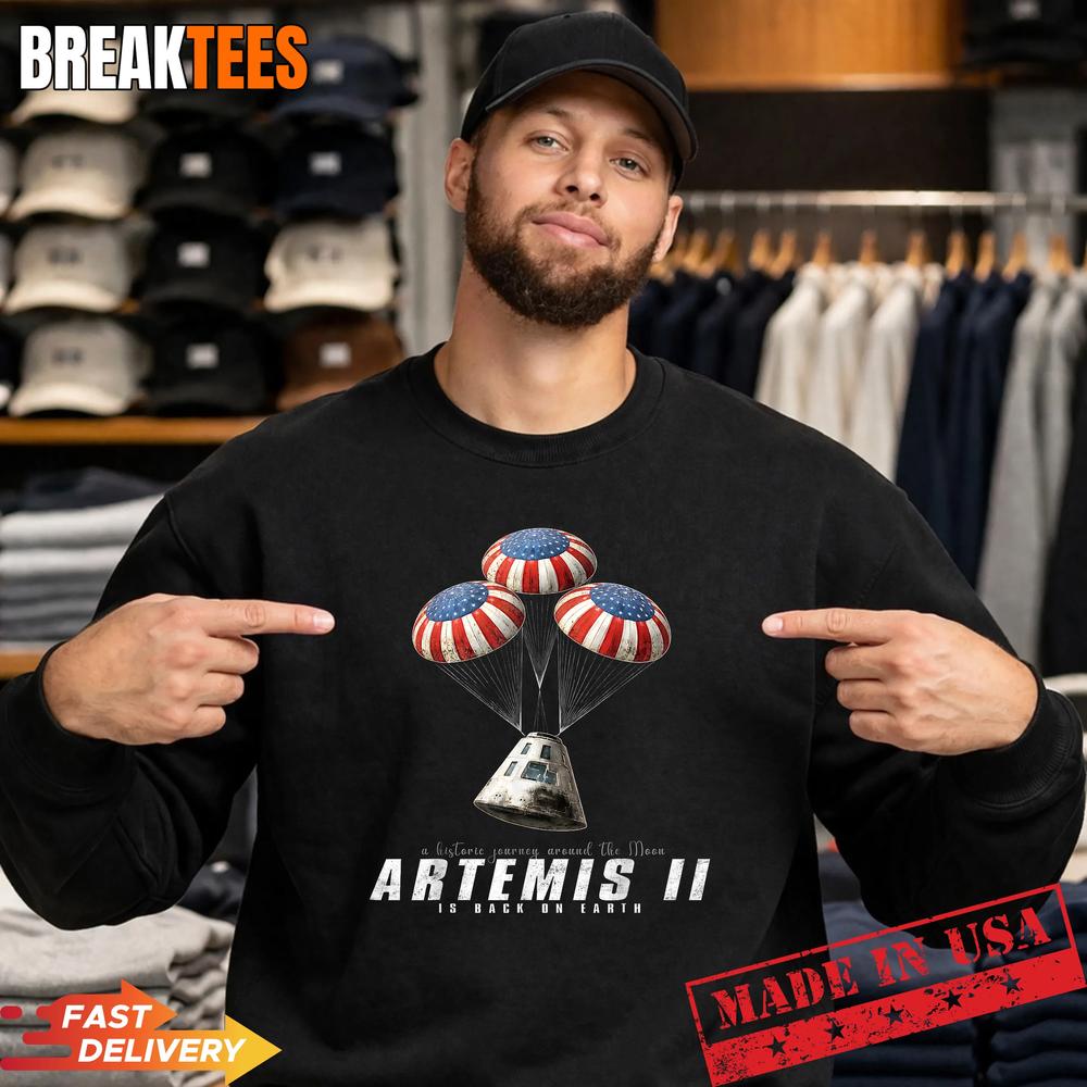 Artemis II Back on Earth Historic Moon Mission Return 2026 Shirt