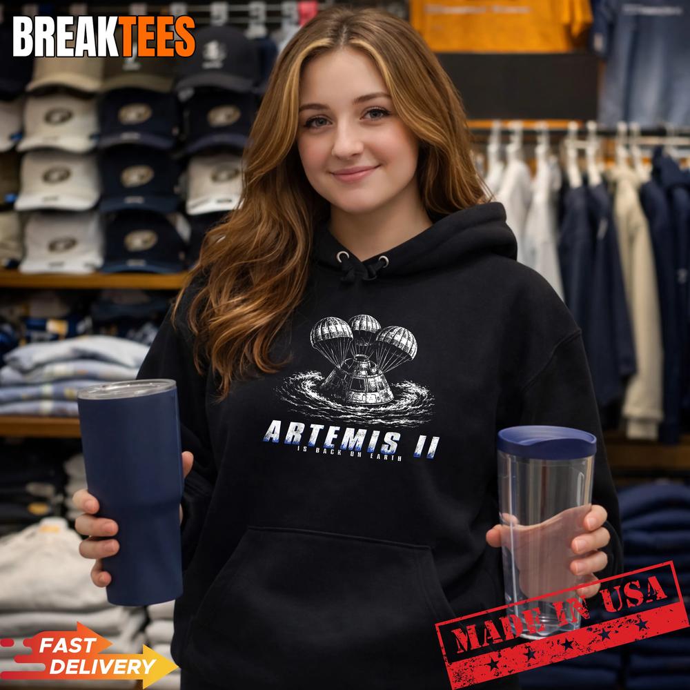 Artemis II Back on Earth Moon 2026 Mission Return Shirt