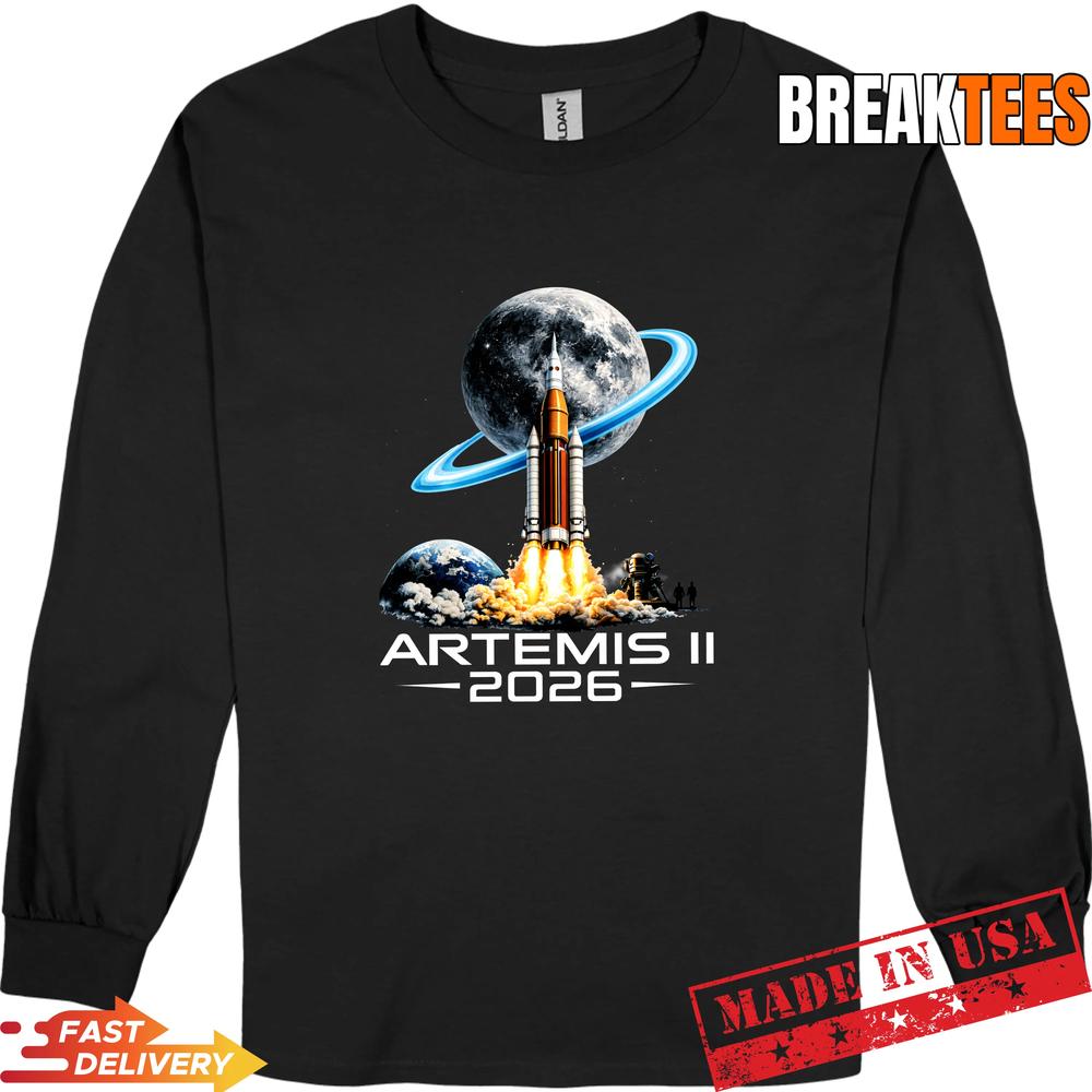 Artemis II Back to the Moon 2026 Shirt