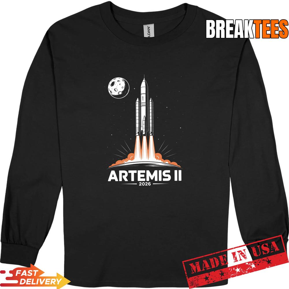 Artemis II Launch to The Moon 2026 Shirt