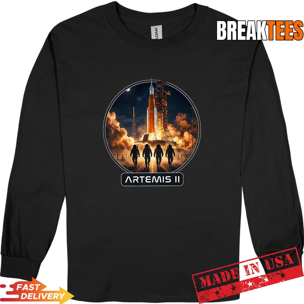Artemis II Launch to The Moon 2026 T-Shirt