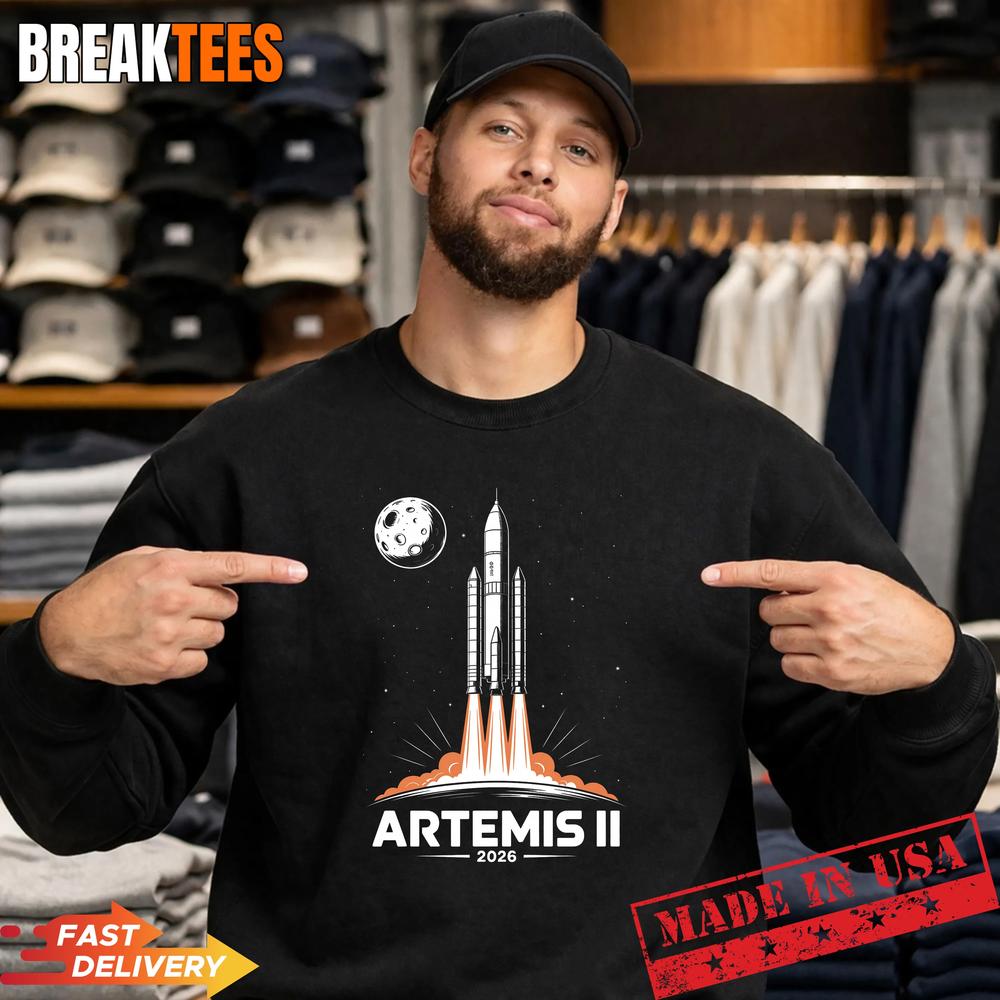 Artemis II Launch to The Moon 2026 Shirt