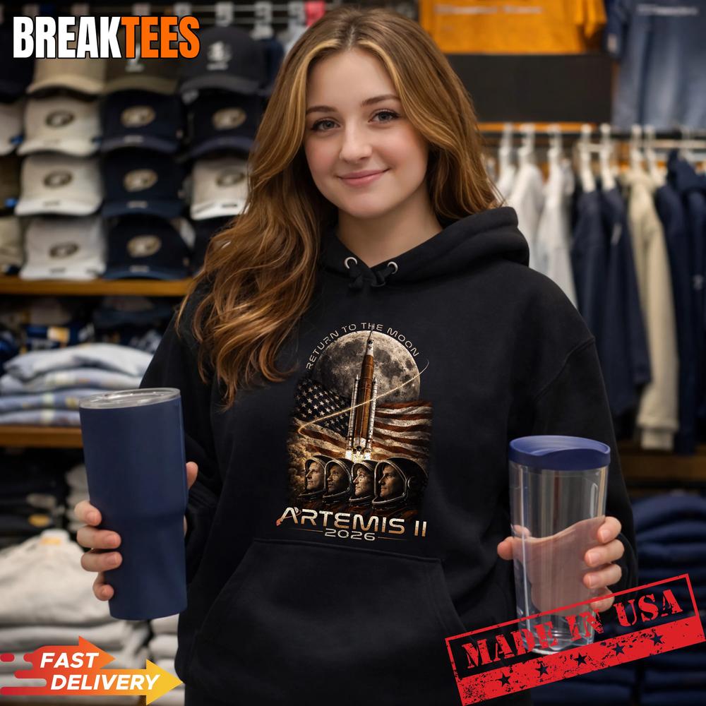 Artemis II Rocket Launch Space Exploration 2026 Shirt