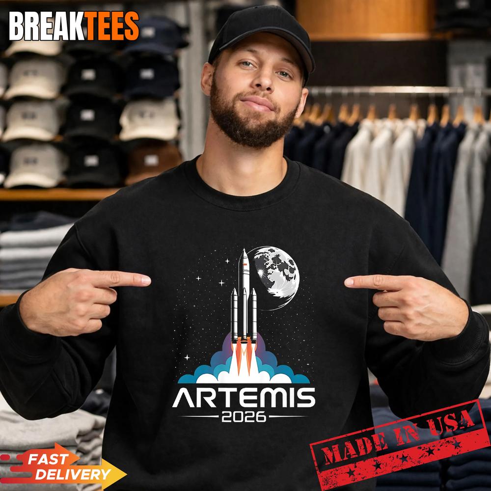 Artemis Launch to The Moon T-Shirt