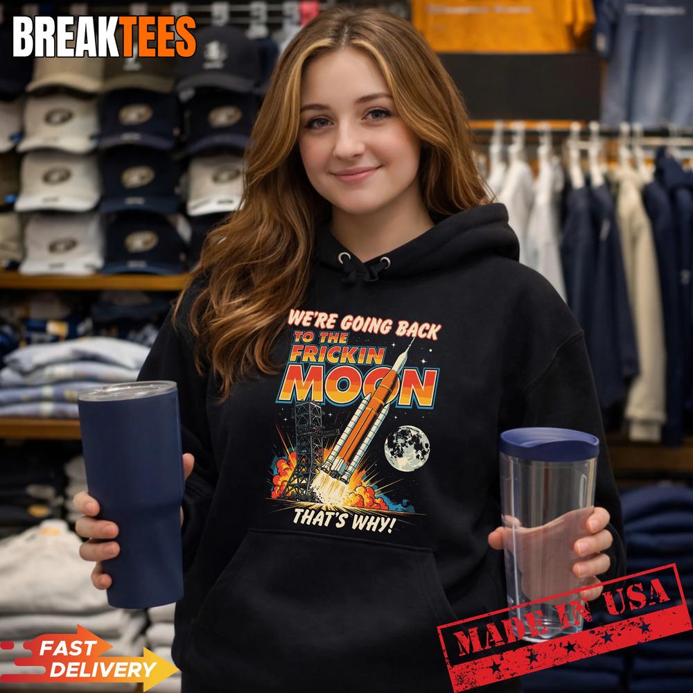Artemis ii We’re Going Back to the Freaking Moon Landing Shirt