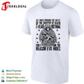 As I walk through the valley of the shadow of death soldier skull shirt