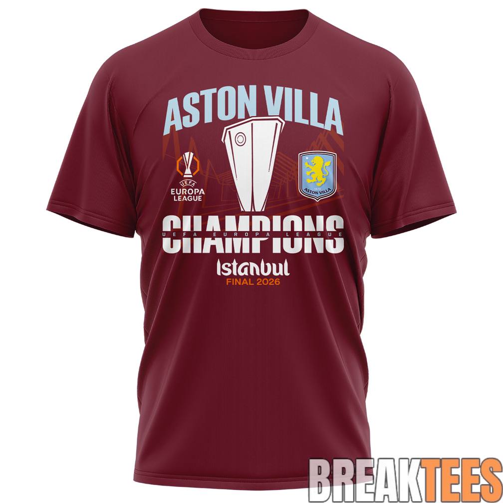 Aston Villa Europa League Champions 2026 Shirt
