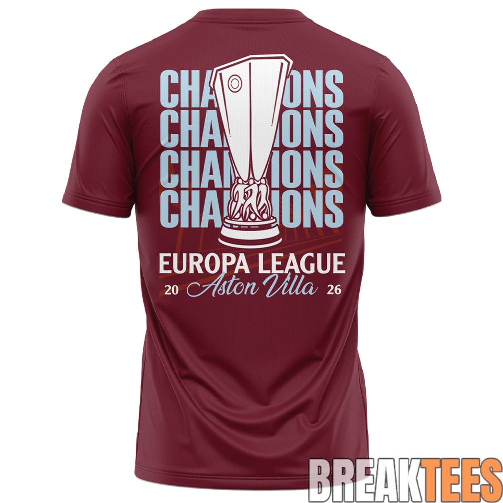 Aston Villa Europa League Champions 2026 Shirt