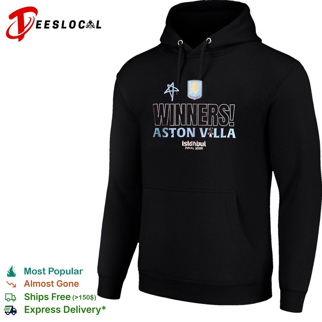 Aston Villa Winners Istanbul Final 2026 shirt