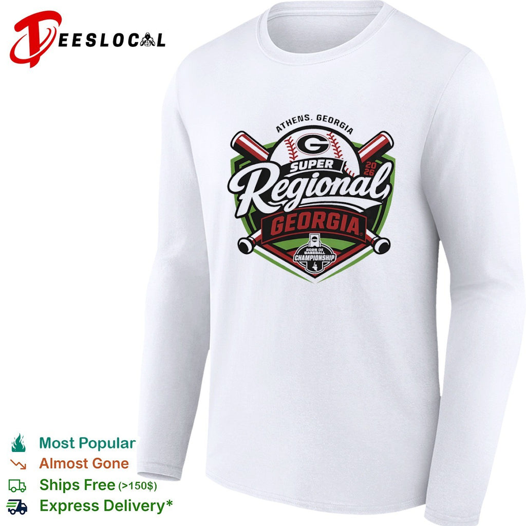 Athens Georgia Super Regional Georgia 2026 DI Baseball Championship University shirt
