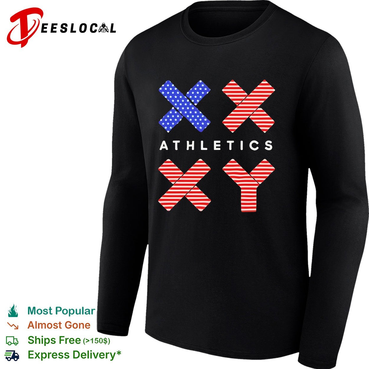 Athletics XY American Flag shirt