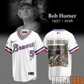 Atlanta Braves Bob Horner Memories of The Legend 2026 Baseball Jersey