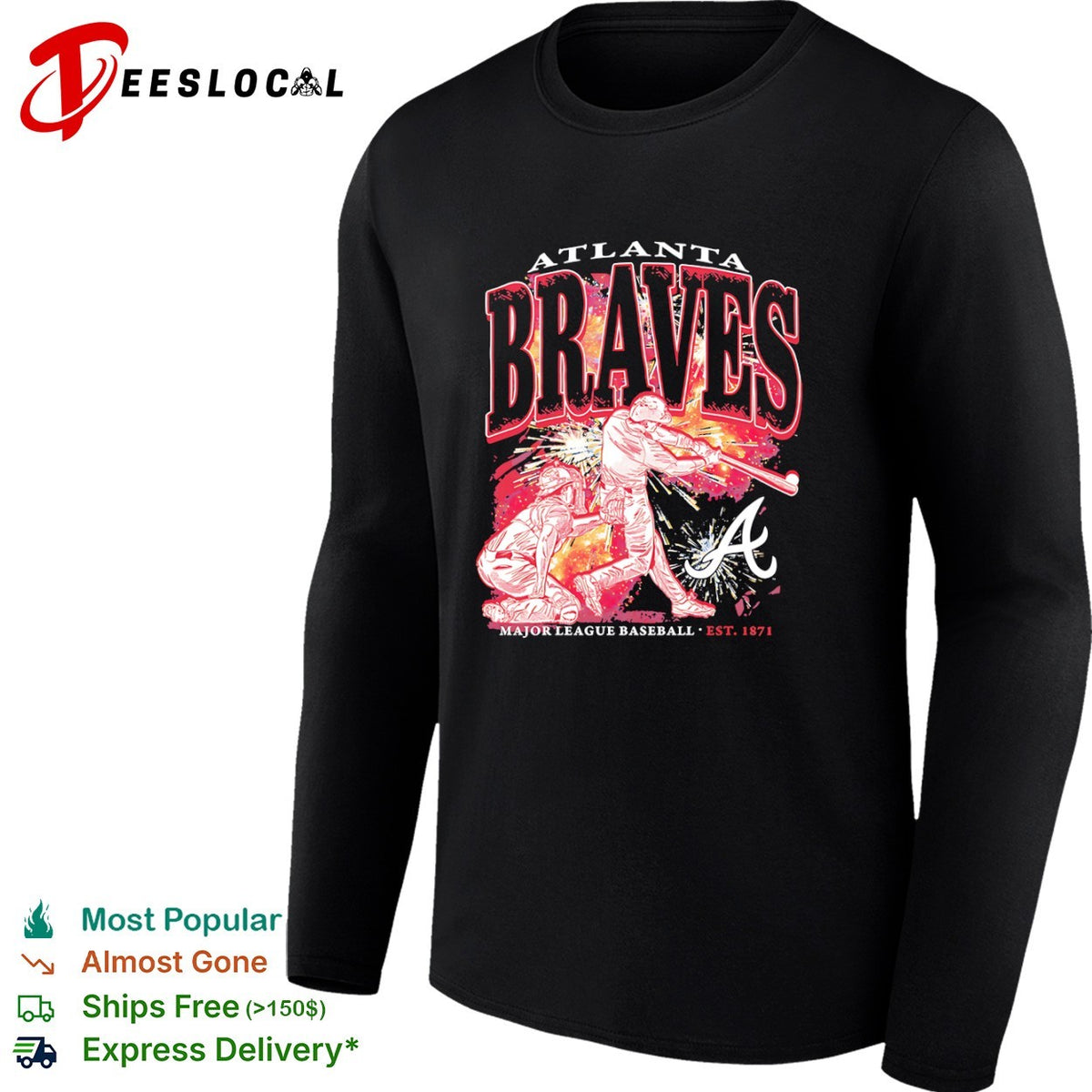 Atlanta Braves Major League Baseball est 1871 players shirt