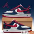 Atlanta Braves Special Edition Air Force 1 Low Custom For Fans