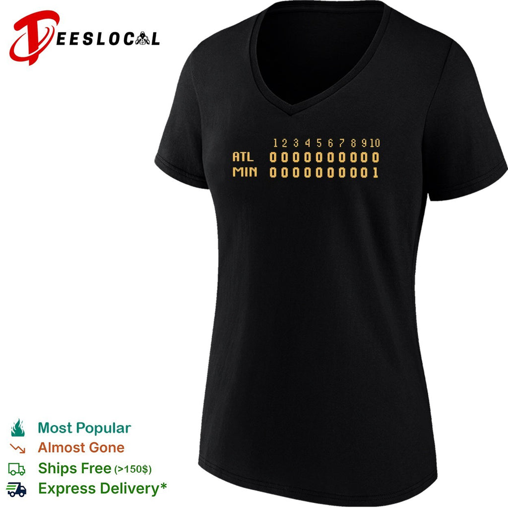 Atlanta Braves vs Minnesota Twins score shirt
