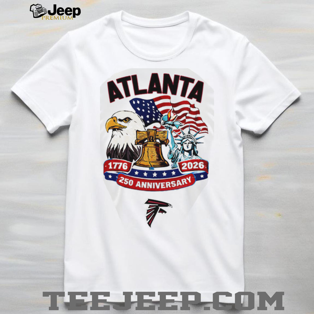 Atlanta Falcons 250th Anniversary American Independence 1776 2026 Custom Jersey T Shirt