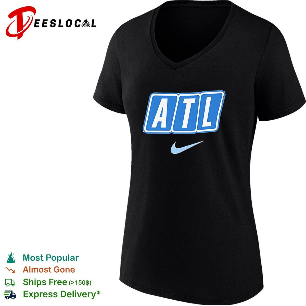 Atlanta Hawks ATL Logo shirt