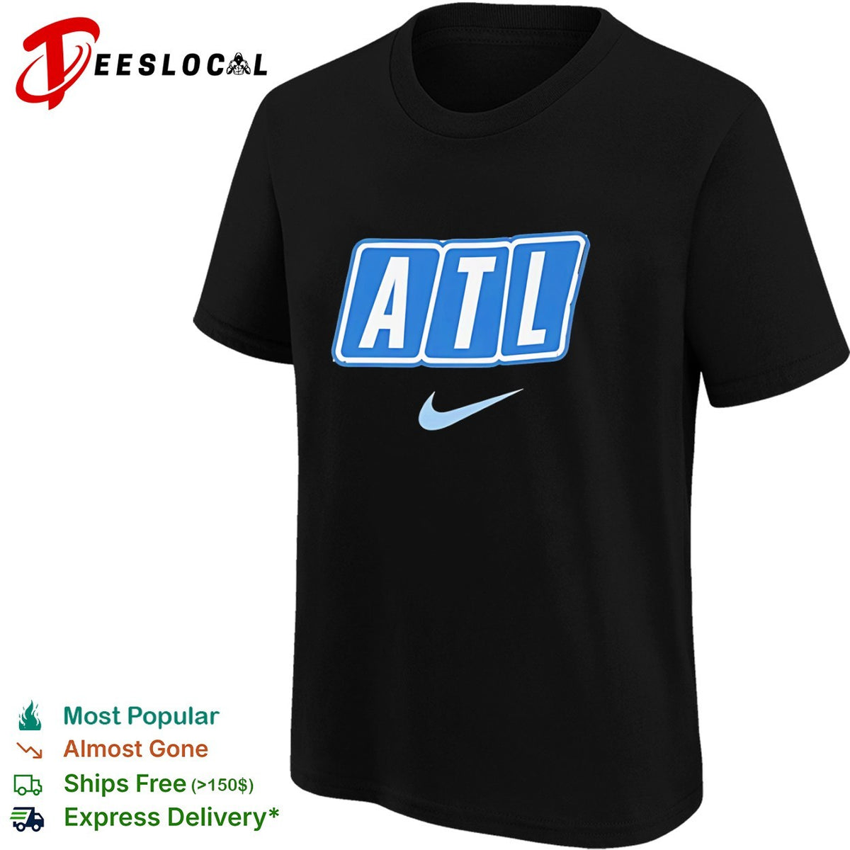 Atlanta Hawks ATL Logo shirt