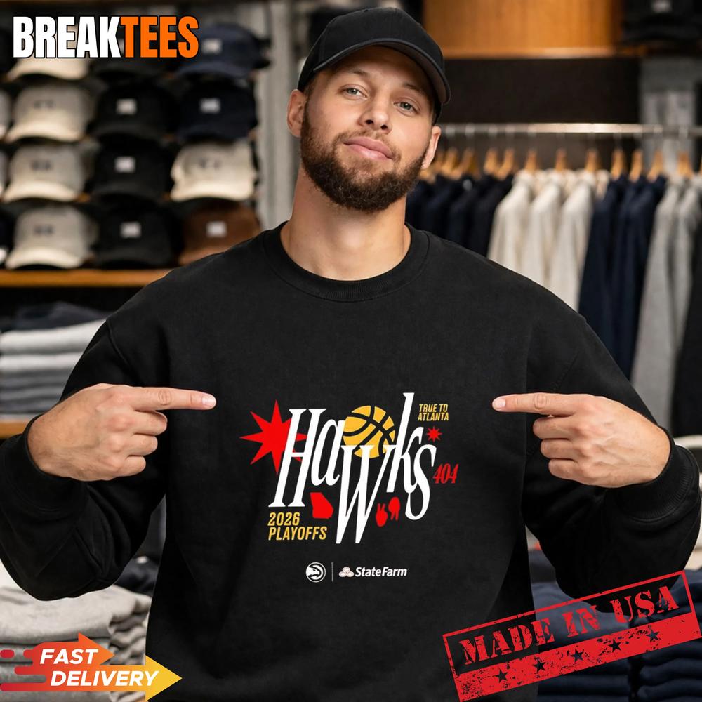 Atlanta Hawks NBA Playoffs 2026 true to Atlanta 404 T-Shirt