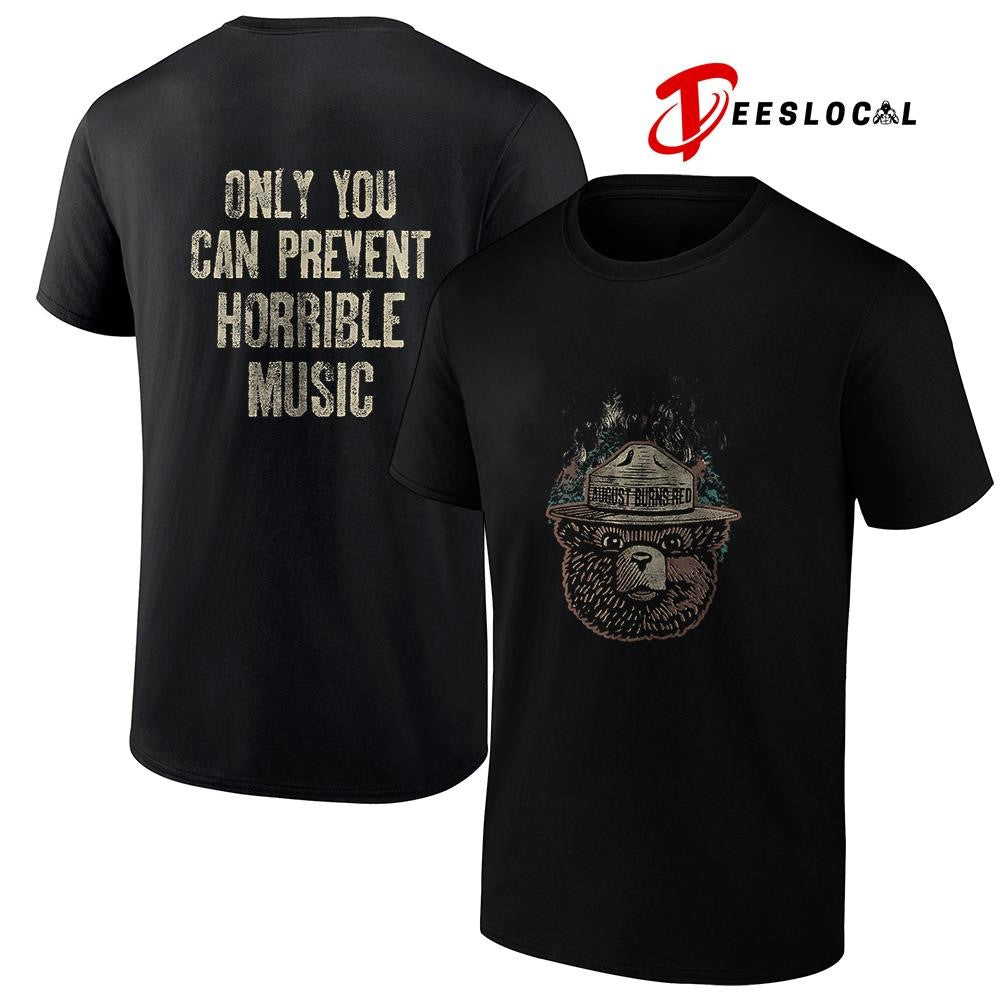 August Burns Red Smokey the Bear only you can prevent horrible music graphic shirt