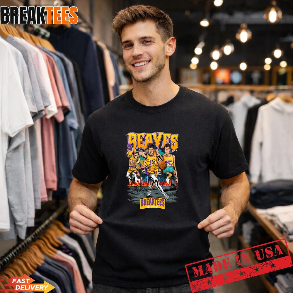 Legendary Austin Reaves Lakers Basketball Shirt – Retro NBA Fan Tee